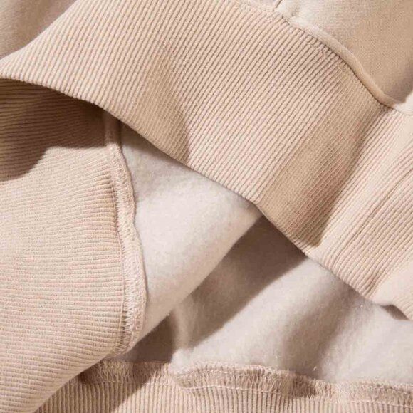 Men's Stussy Cream Printed Hooded Drawstring Sweatshirt Size: M - Picture 7 of 12